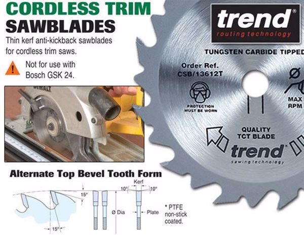 Picture of Trend Cordless Trim Saw Blades