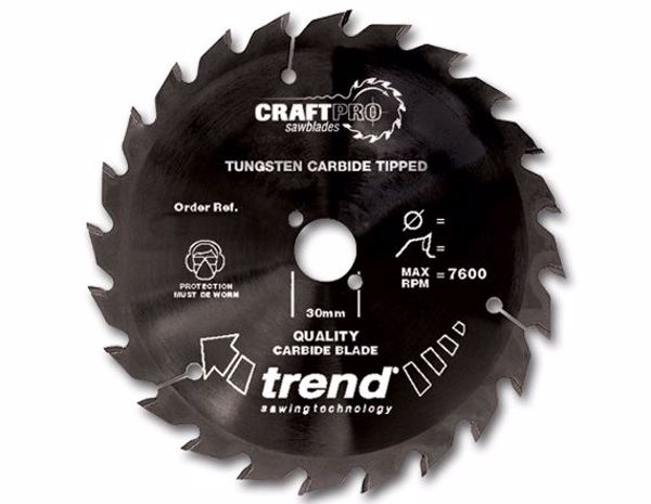 Picture of Trend Cordless - 190mm Saw Blade - For Hilti 36V (WSC 70-A36)