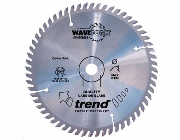 Picture of Trend 160mm TCT Saw Blade Waveform