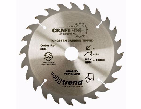 Picture of Trend 180mm TCT Saw Blade Craft