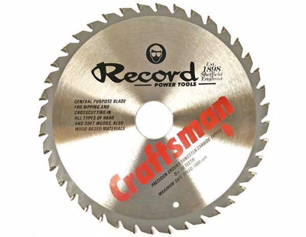 Picture of Record 185mm TCT Saw Blade