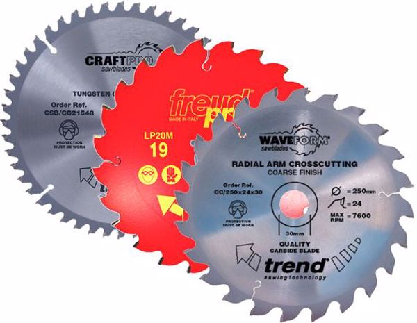 Picture of 215mm Mitre/Radial TCT Saw Blades