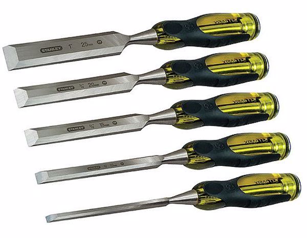 Picture of Stanley FatMax Bevel Edge Chisels - Set Of 5