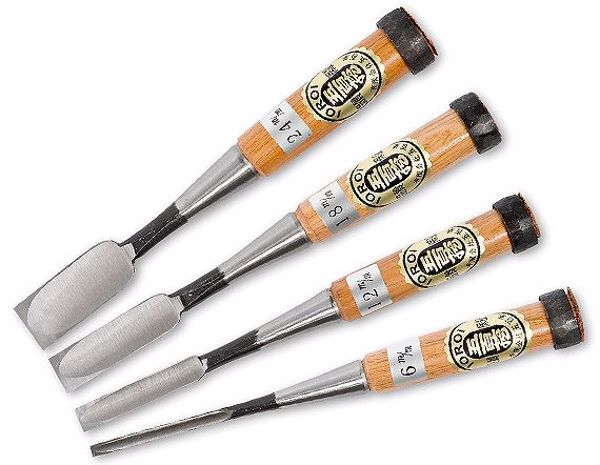 Picture of Japanese Oire Nomi Chisels - Set Of 4