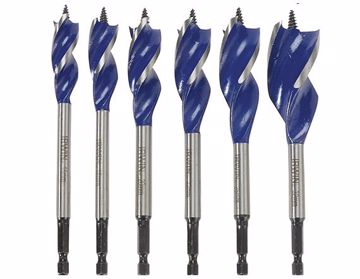 Picture of Irwin Blue Groove Wood Drill Bit - Set Of 6