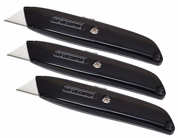 Picture of Personna Metal Utility Knife - Pack Of 3x Retractable