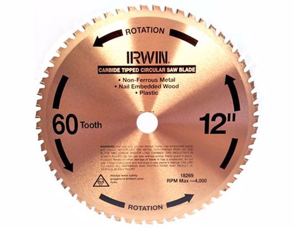 Picture of Irwin 60T x 305mm Mitre Saw Blade - Buy 1 Get 1 FREE