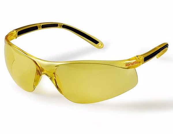 Picture of CE Rated Safety Glasses - Yellow Lens