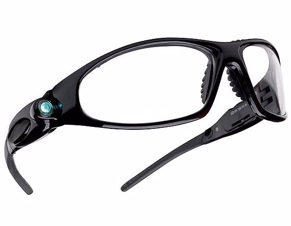 Picture of Bolle Galaxy Safety Glasses With LED Spotlights - CE EN166 Rated
