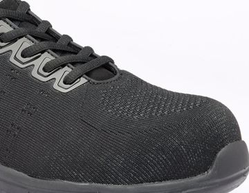 Picture of Lightweight S1-P SRA Aluminium Safety Trainer - Anvil ZX21 Black