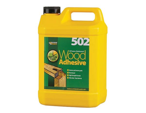 Picture of Everbuild 502 All Purpose Weatherproof Wood Adhesive 5 litre