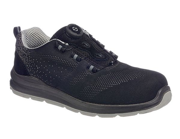 Portwest  FT08 Compositelite Wire Lace Safety Trainer Knit S1P