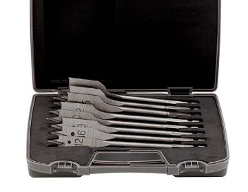 Bahco 9629 Series Flat Bit Set - 8 Piece