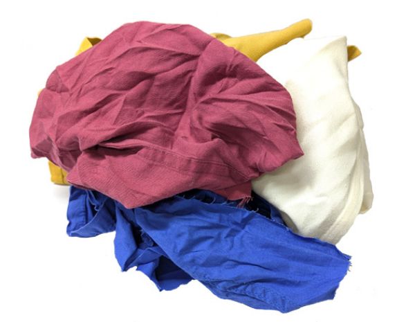 General Mixed Wiper Rags 10kg