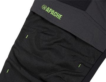 Apache Calgary 4 Way Stretch Trouser - Grey/Black