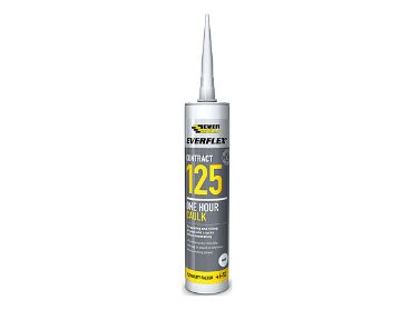 Sika Everbuild EVERFLEX 125 One Hour Caulk - White 300ml