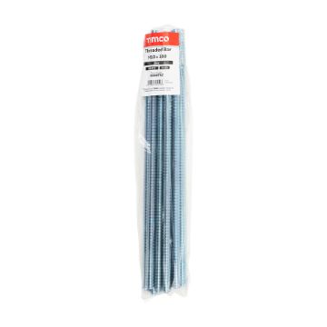 Picture of DIN 975 Threaded Bars - Grade 4.8 - Zinc M10 x 300 [10x]