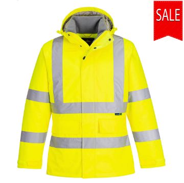 Hi Vis Winter Jacket - Yellow EN ISO 20471 Class 3
