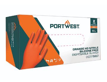 Premium High Strength 7 mil Disposable Nitrile Gloves (Pk100)