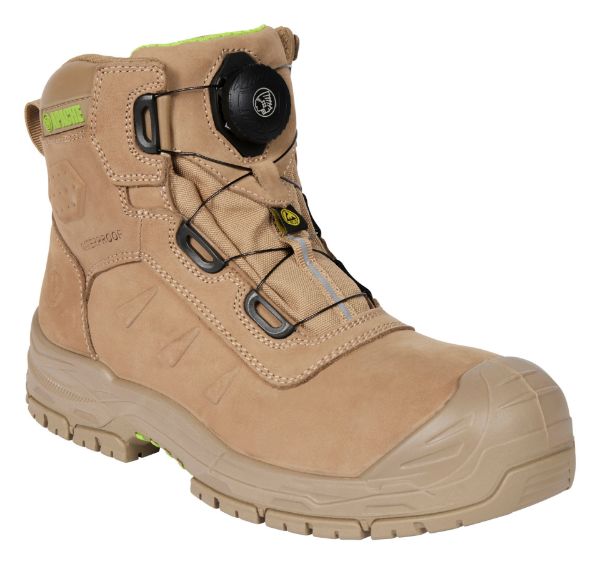Apache Churchill Wheat Waterproof FITGO Safety Boot ESD S7S