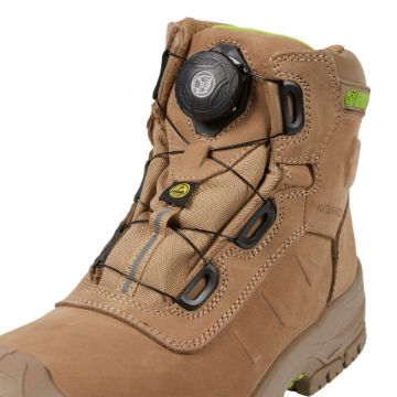 Apache Churchill Wheat Waterproof FITGO Safety Boot ESD S7S