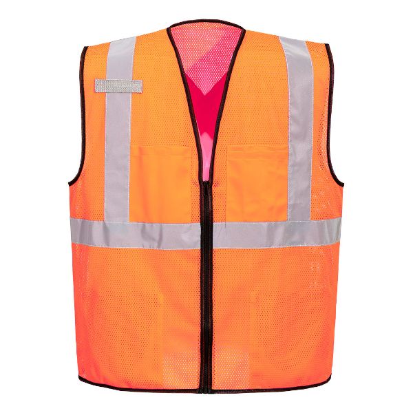 Picture of Tampa Hi-Vis Mesh X-Back Vest - Orange US396