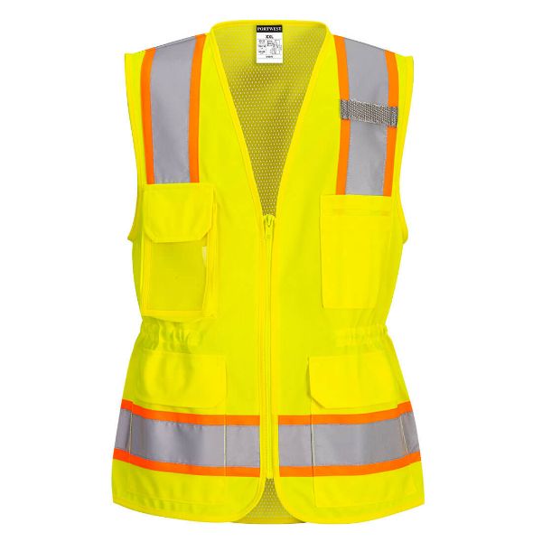 Picture of Hi-Vis Women's Executive Vest - Yellow US392