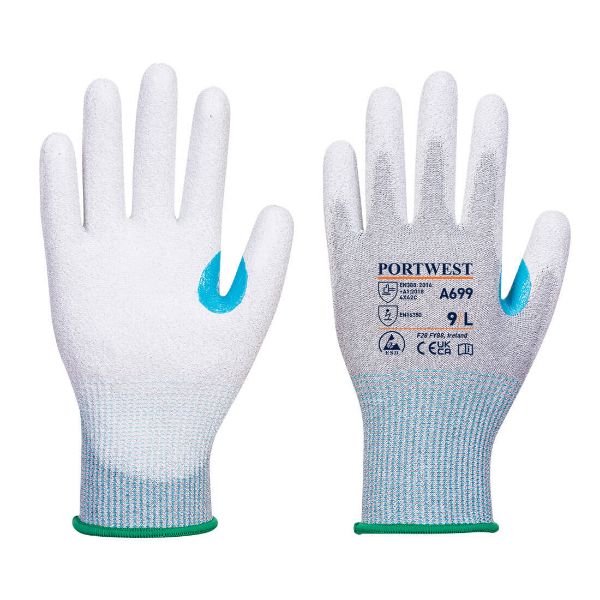 Picture of MR13 ESD PU Palm Glove (Pk12) A699