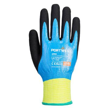 Picture of Cut D13 Nitrile Aqua Glove AP50