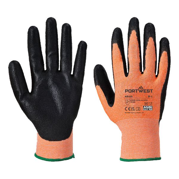 Picture of Cut B13 Nitrile Amber Glove A643