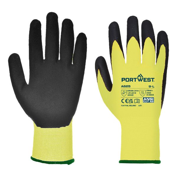 Picture of Cut D13 PU Viz-Tex Glove A625