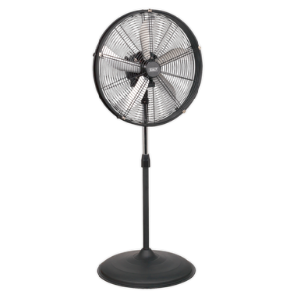 Picture of 20" Industrial High Velocity Oscillating Pedestal Fan 230V [HVF20PO]