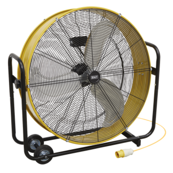 Picture of 30" Industrial High Velocity Drum Fan 110V [HVD30110V]