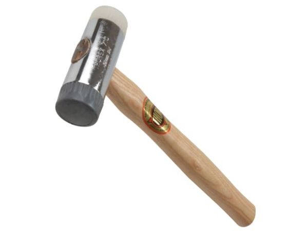Picture of 710R Soft & Hard Face Thorex Nylon Hammer - Wood Handle 32mm 345g