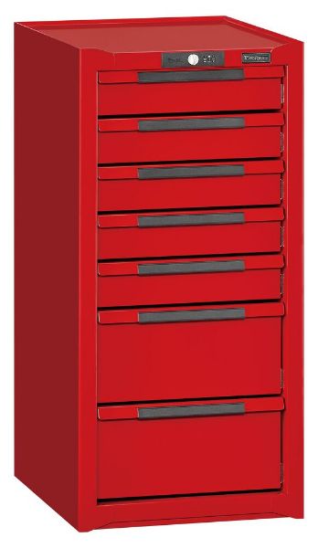 Picture of Teng Tools 15" PRO35™ side cabinet 7 drawers red - TSC15R7