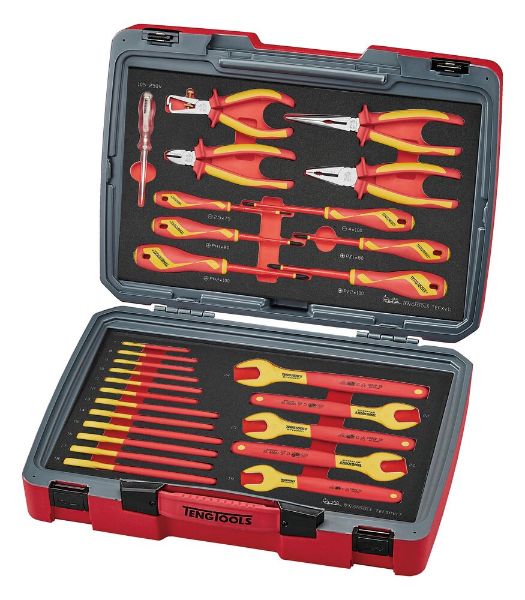 Picture of Teng Tools MECCA PRO TC-6 FOAM Electrician Tool Kit 29 Pieces - TC-6TE05