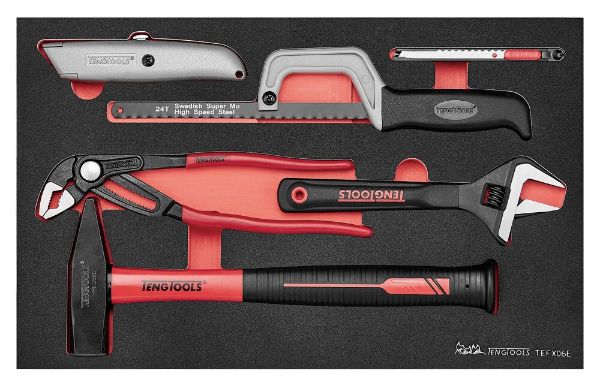 Picture of Teng Tools General Tool Set E FOAM3 6 Pieces - TEFX06E