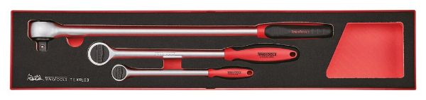 Picture of Teng Tools Long Arm Ratchet Set FOAMX4 3 pieces - TEXRL03