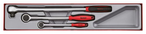 Picture of Teng Tools Long Arm Ratchet Set TTX4 3 pieces - TTXRL03