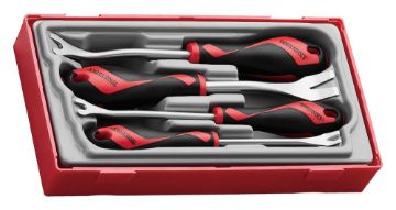 Picture of Teng Tools Trim & panel fastener clip removal set TT1 4 pcs - TTSR04A