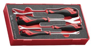 Picture of Teng Tools Trim & panel fastener clip removal set FOAM1 4 pcs - TEASR04A