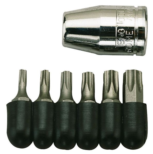 Picture of Teng Tools Bit Set With 3/8" Coupler TX 7 Pieces - 1486