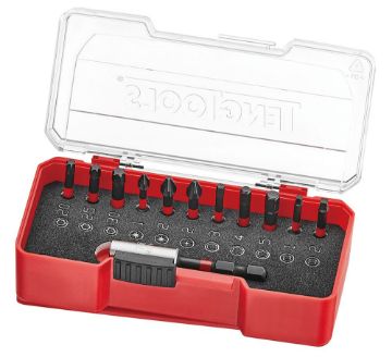 Picture of Teng Tools Impact Bit Set With Belt Clip Mixed 12 Pieces - TJ1413
