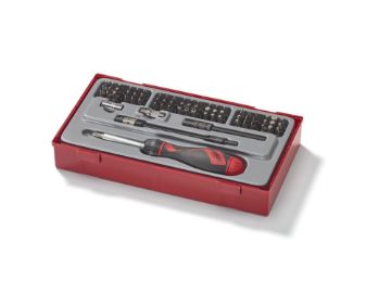 Picture of Teng Tools Ratcheting Screwdriver Bit Set TT1 74 Pieces - TTMD74