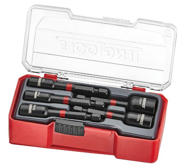 Picture of Teng Tools Impact Nut Setter Set With Belt Clip 5 Pieces - TJNS05