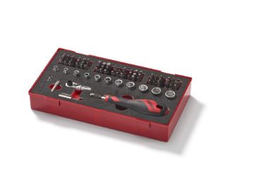 Picture of Teng Tools Bits Driver Set FOAM1 78 Pieces - TEAMDQ78