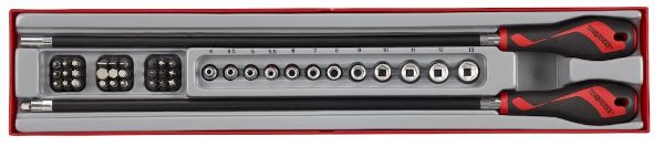 Picture of Teng Tools Socket & Bit Set Flexible Handle TTX4 41 Pieces - TTXMD41N