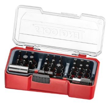 Picture of Teng Tools Impact Bit Set With Belt Clip Mixed 29 Pieces - TJ1430