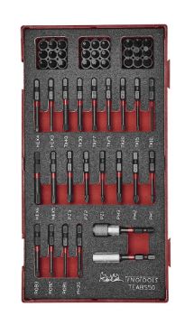 Picture of Teng Tools Impact Bit Set FOAM1 50 Pieces - TEABS50