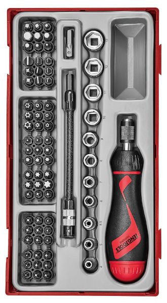 Picture of Teng Tools Ratcheting Bits Driver Set TT1 84 Pieces - TTMDR84